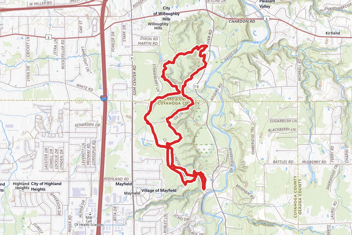 North Chagrin Reservation Loop