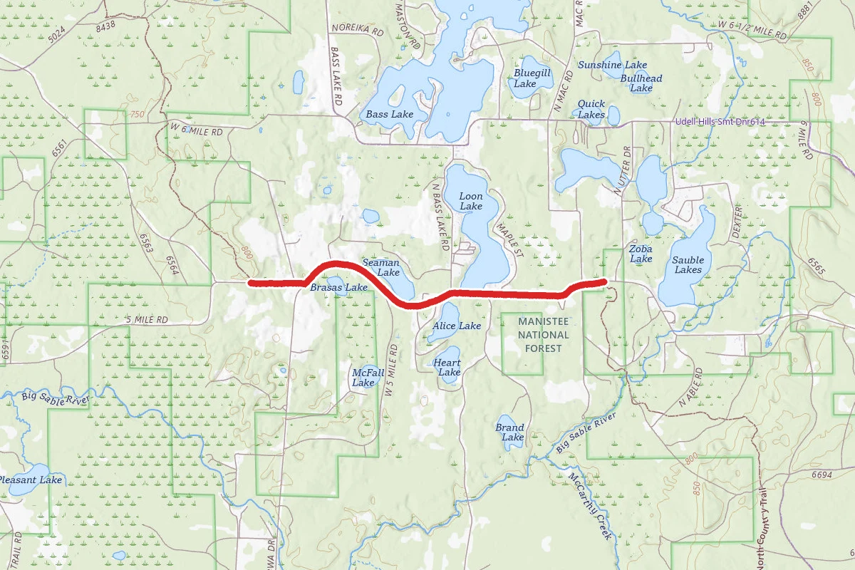 North Country Trail_Iron Belle Trail