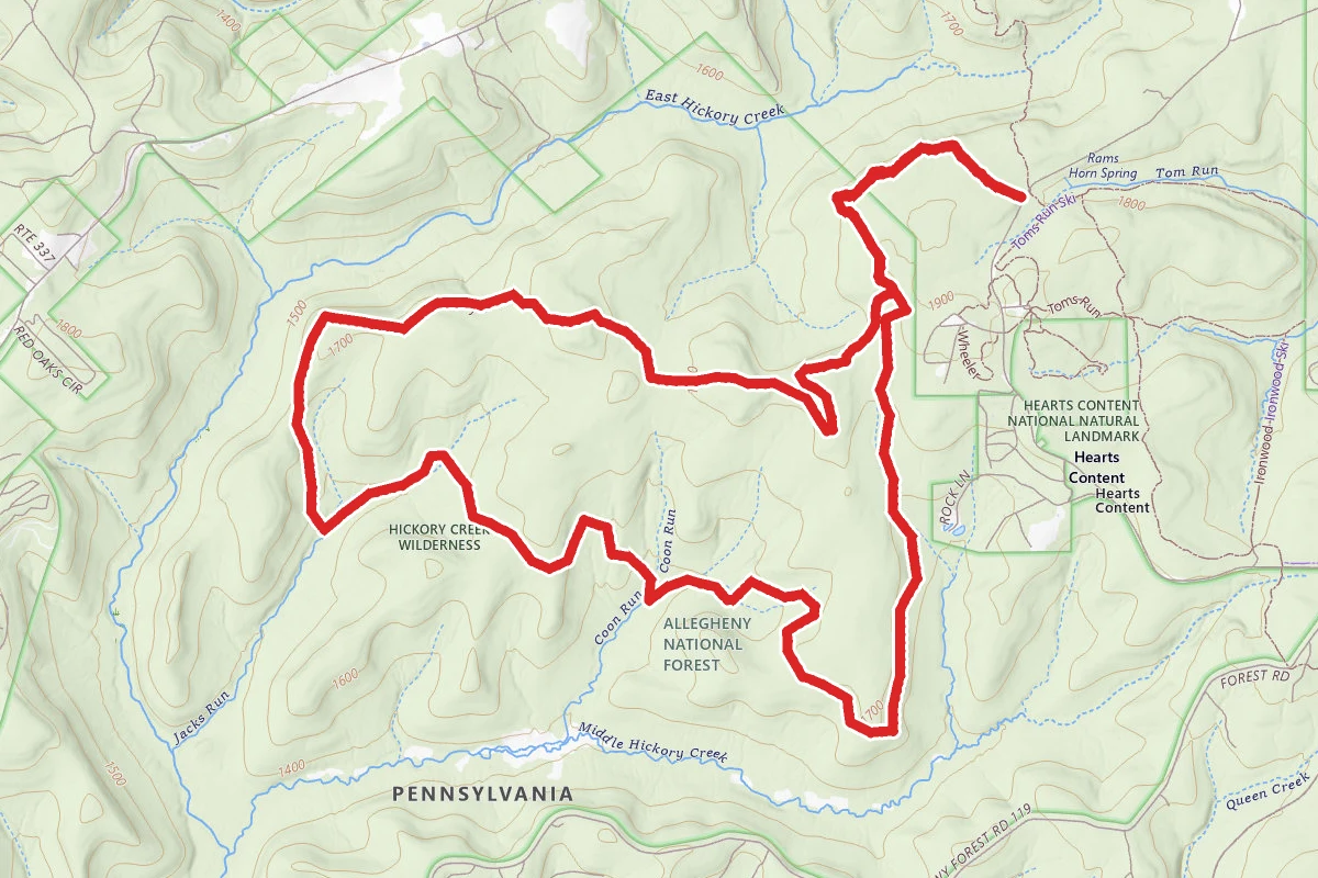 Hickory Creek Wilderness Trail