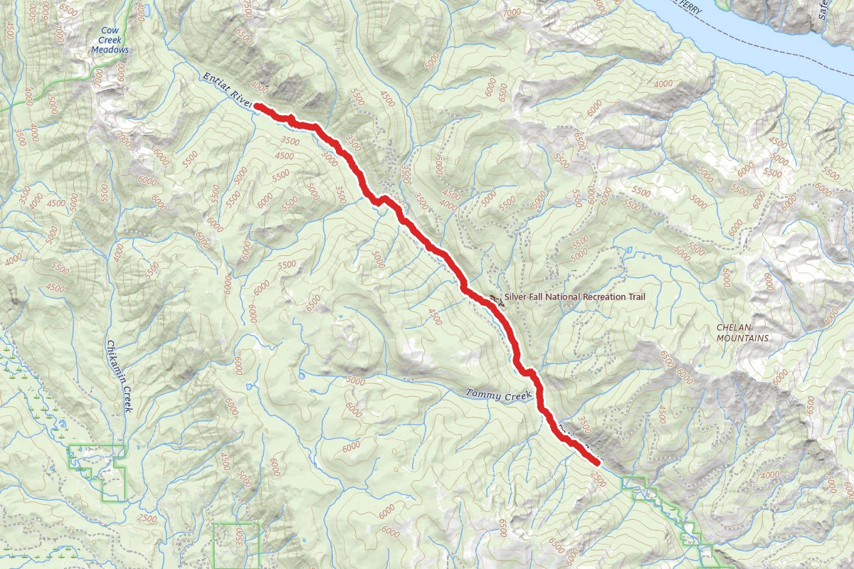 Entiat River Snowmobile