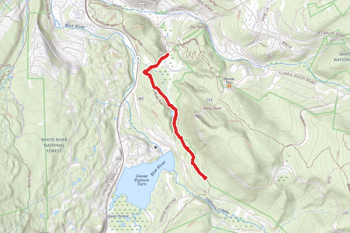 Indiana Gulch Trail