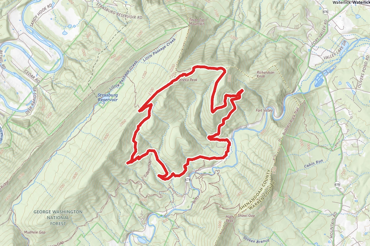 Meneka Peak Loop