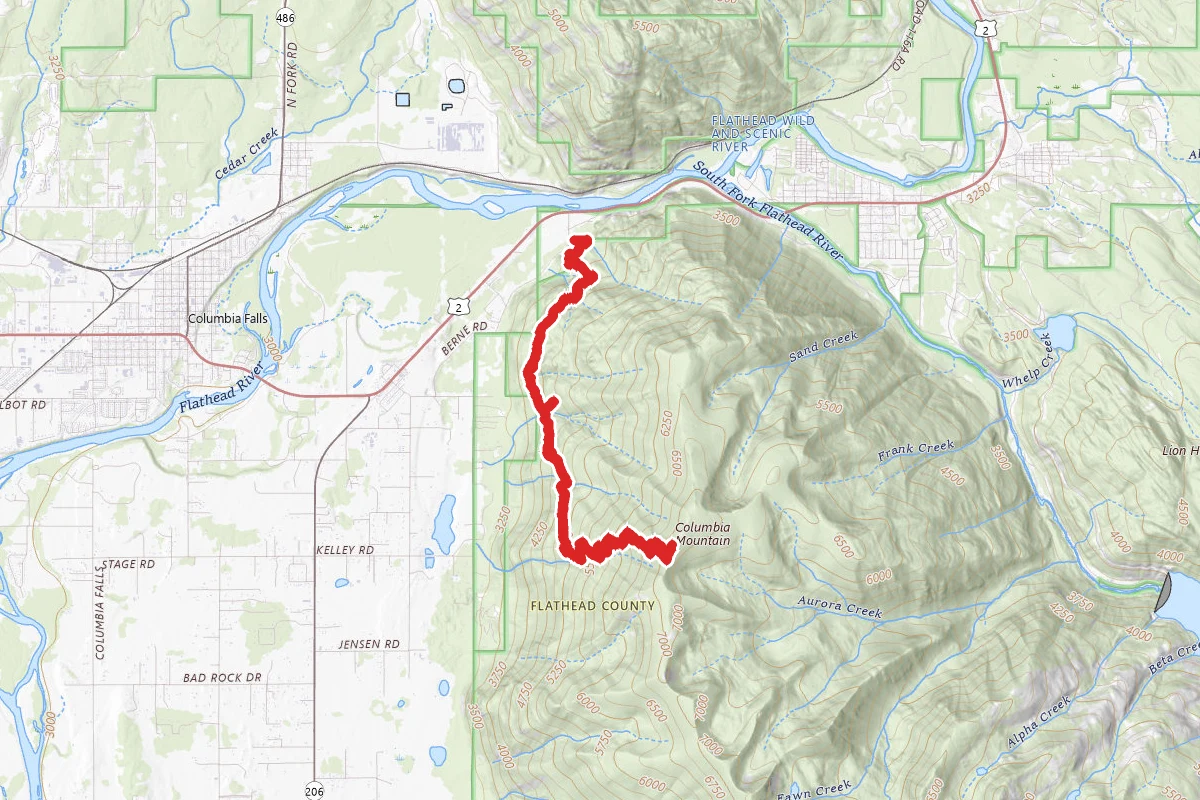 Columbia Mountain Trail