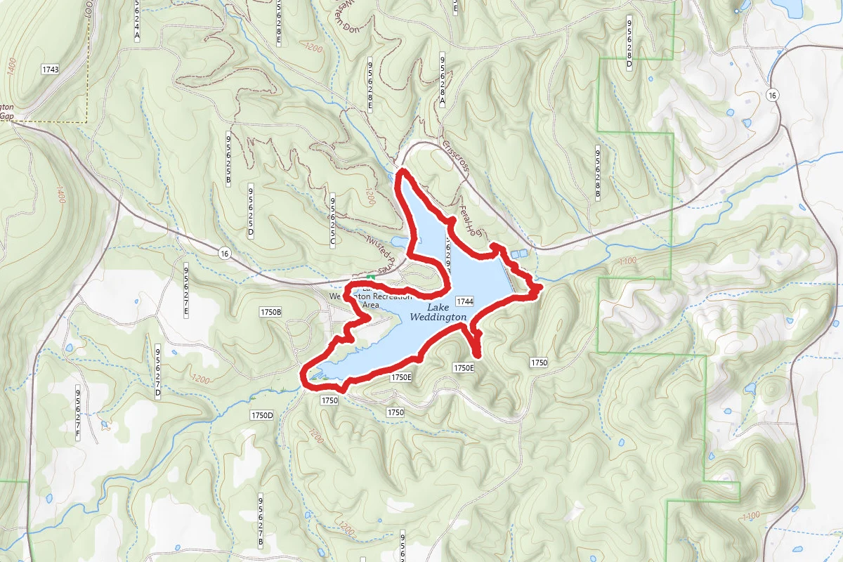 Lake Wedington Hiking Trail