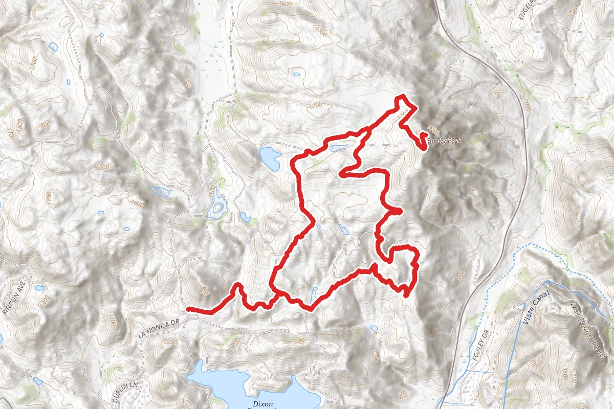 Stanley Peak via Creek Crossing Trail