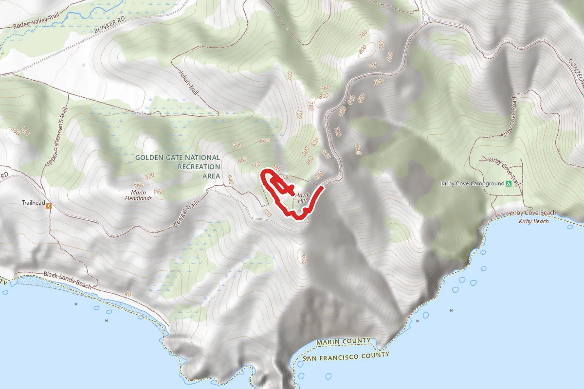 Hawk Hill Trail