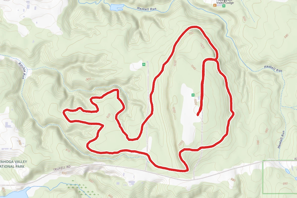 Ledges Trail and Pine Grove Trail Loop