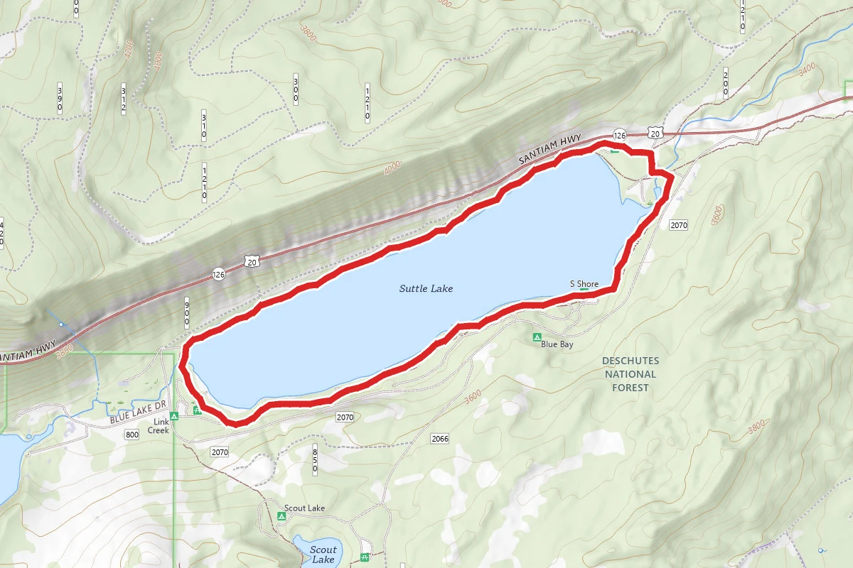 Suttle Lake Loop Trail