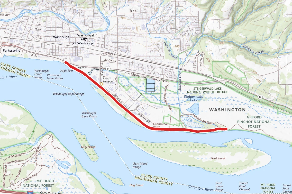 Lewis and Clark Discovery Greenway Trail