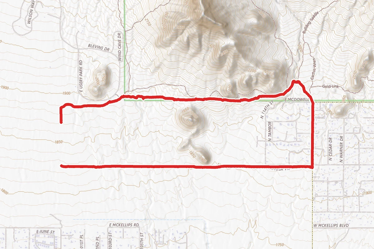 Meridian and Pass Mountain Loop