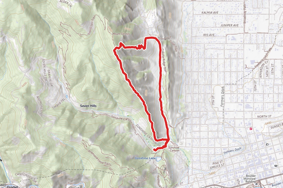 Mount Sanitas and Sanitas Valley Loop Trail