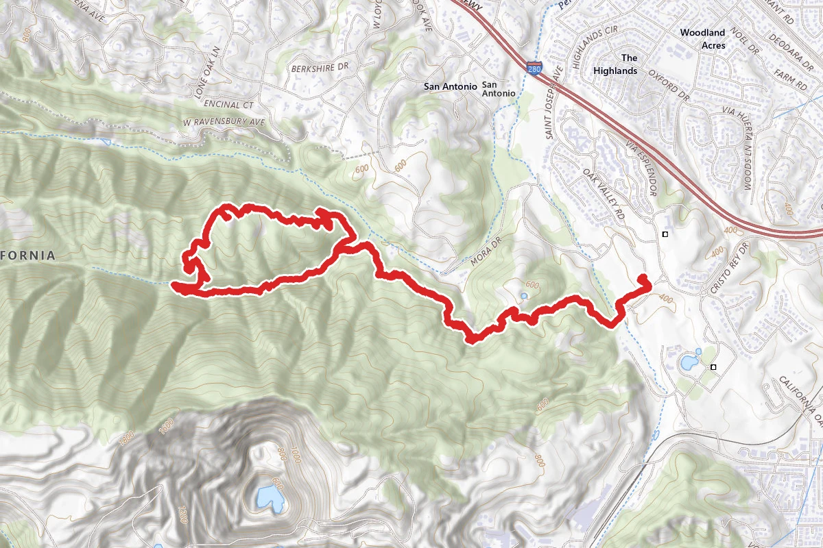 High Meadow Loop via Coyote Trail
