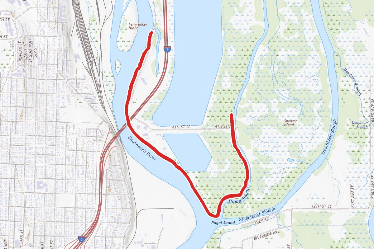 Langus River Front Trail