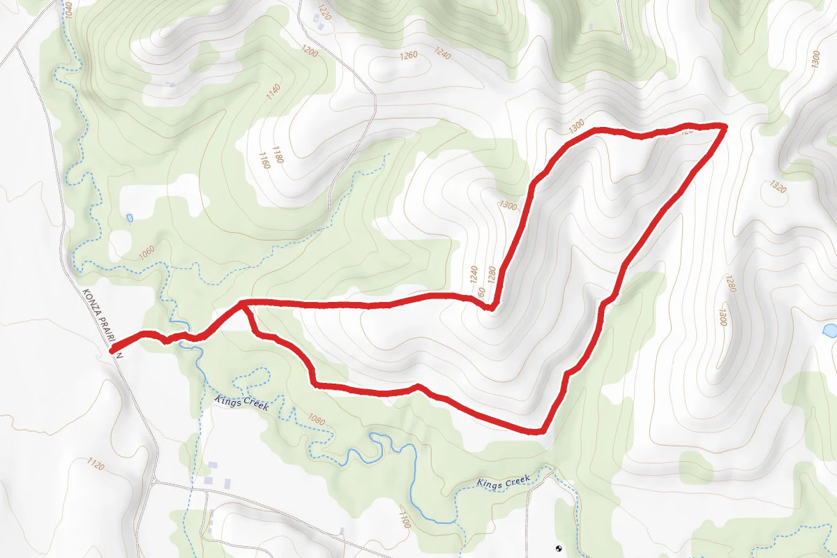 Konza Prairie Nature Trail Loop