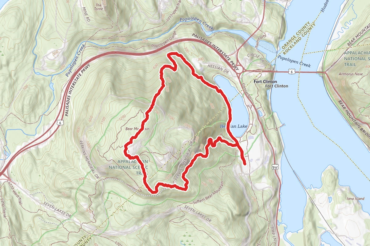 Bear Mountain Loop Trail