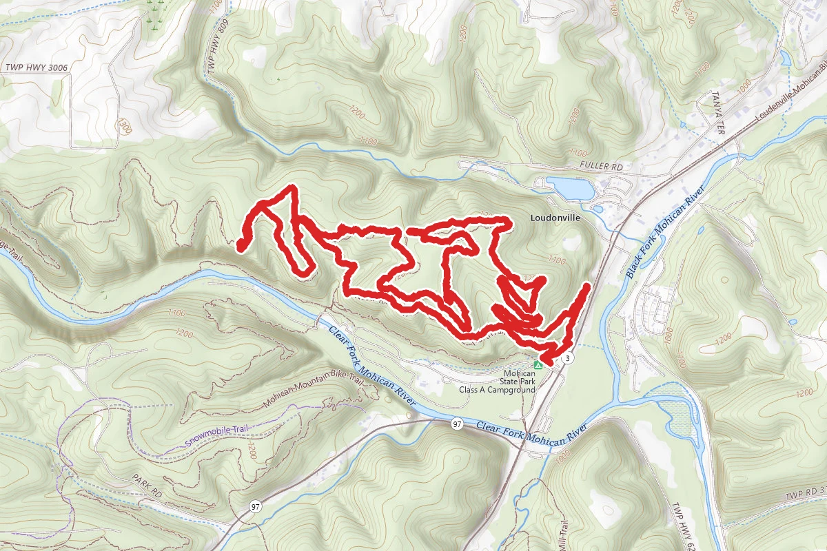 Mohican Trail 6 Mile Loop