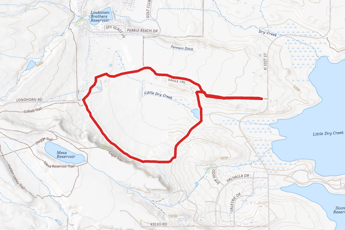 Sage Trail Loop via Eagle Trail