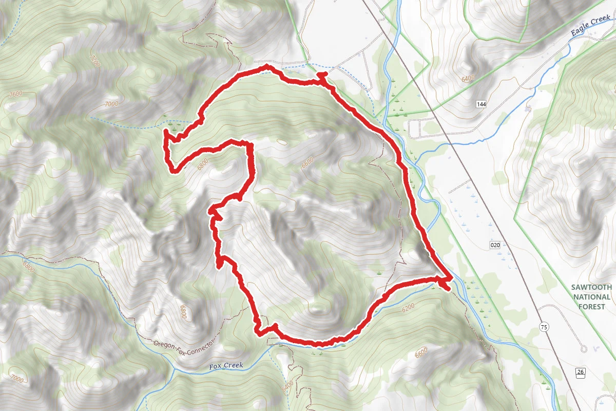 Chocolate Gulch Trail