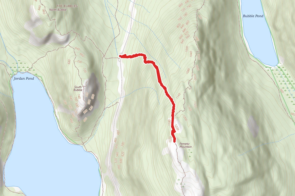 Pemetic Mountain via Pemetic Northwest Trail