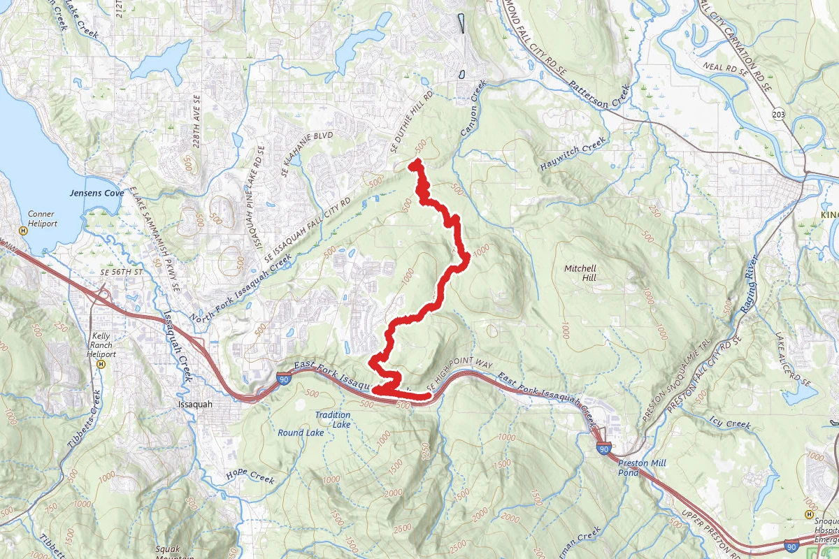 Grand Ridge Park Trail