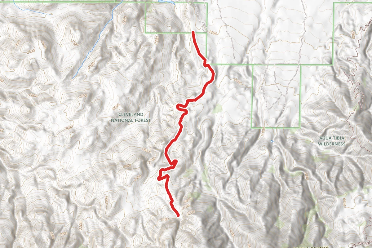 Palomar Divide Truck Trail