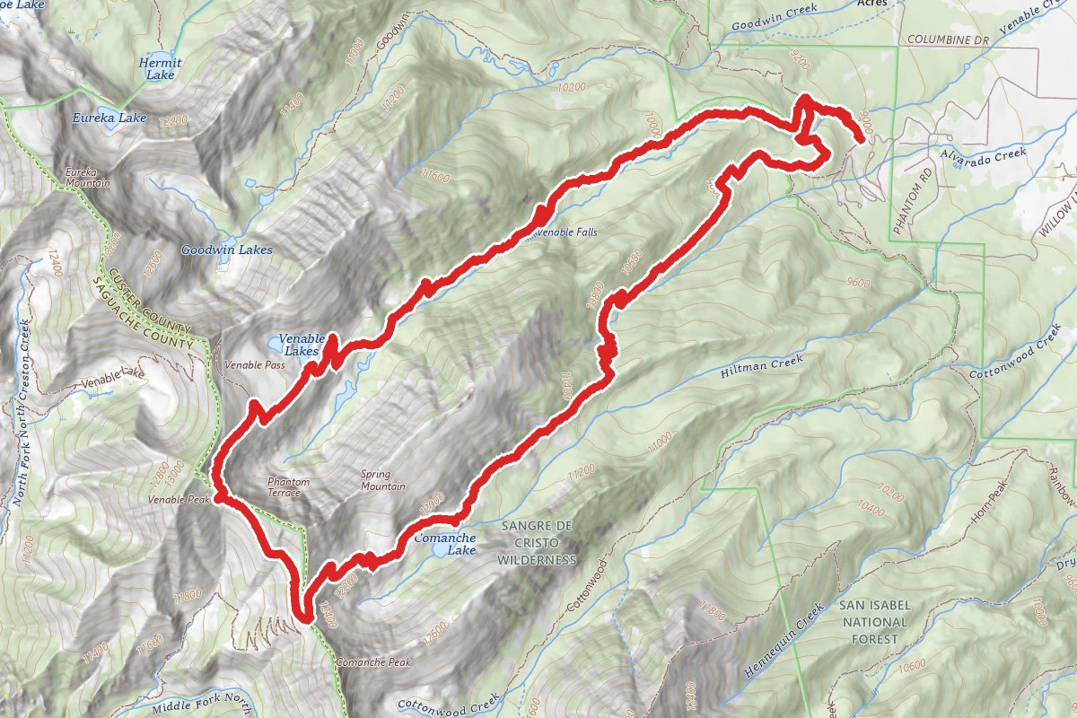 Venable-Comanche Trail