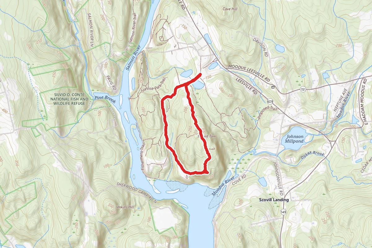 Machimoodus State Park Trail