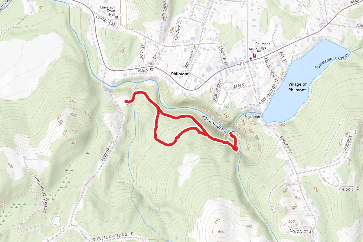 High Falls Conservation Area Loop