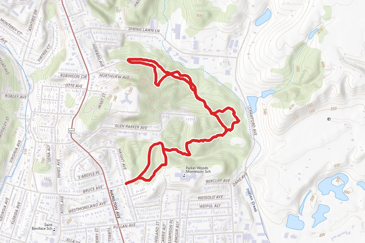 Parker Woods and Buttercup Valley
