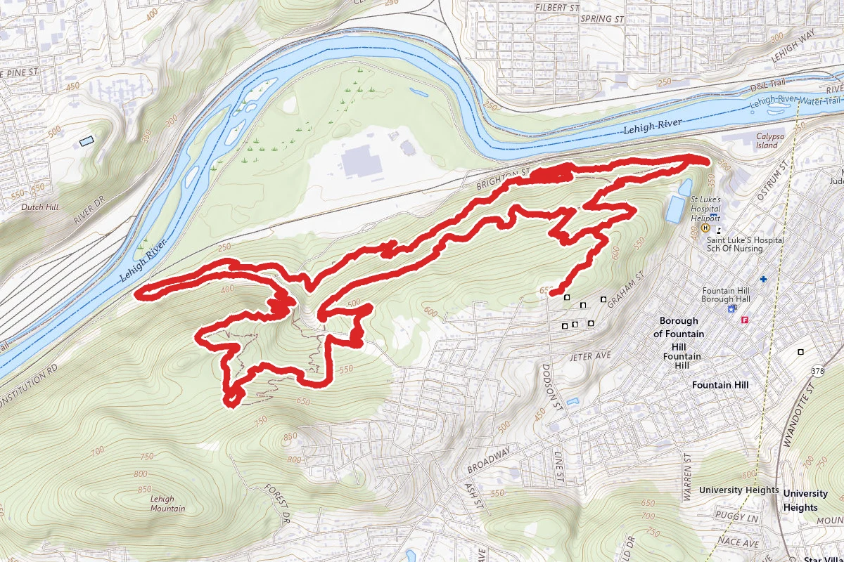 WPP Red And Blue Trail Loop