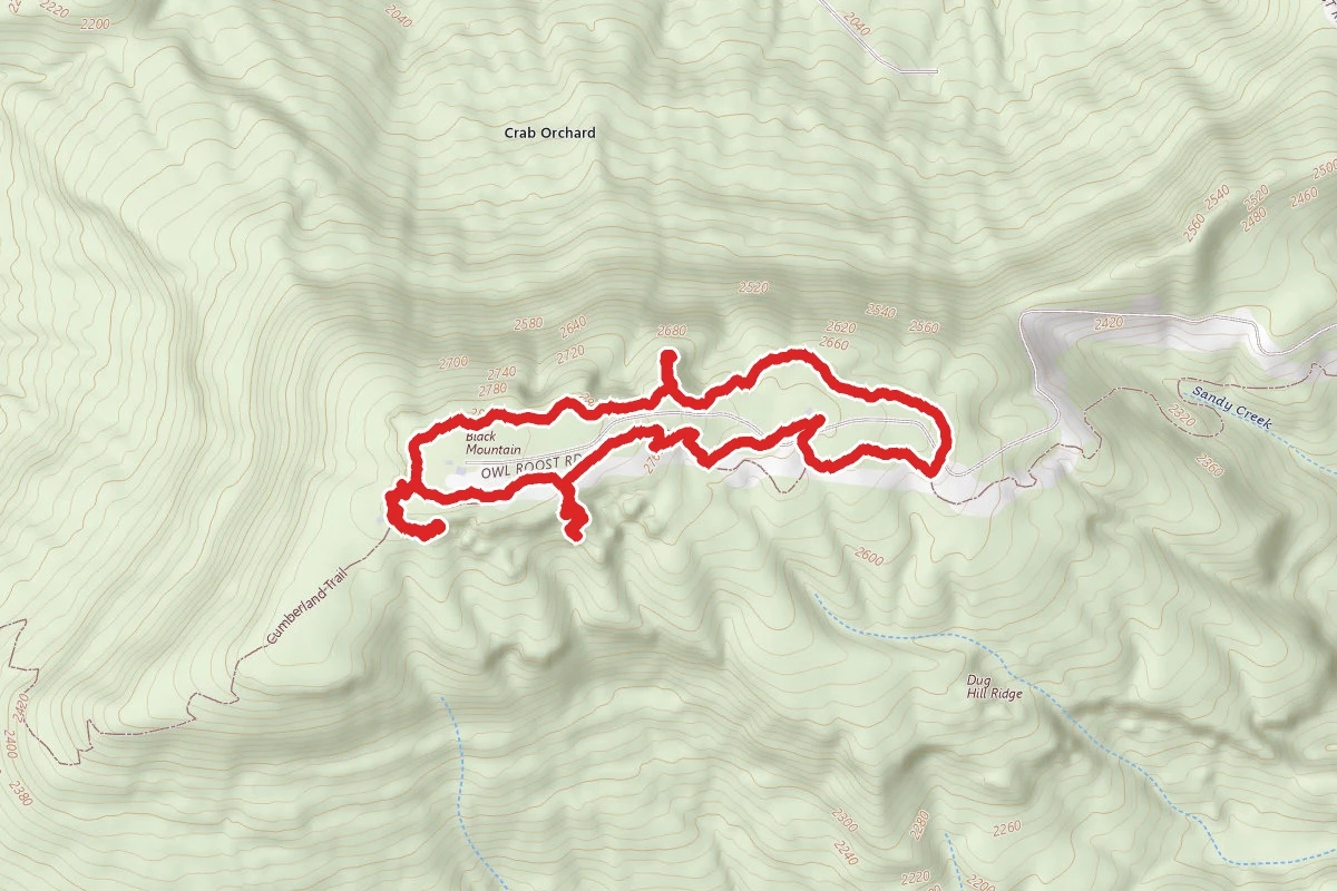 Black Mountain Crest Loop Trail
