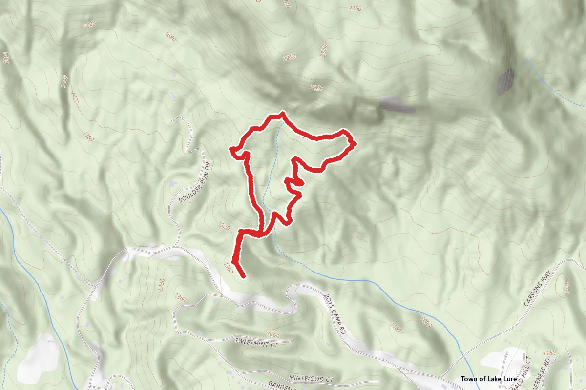 Rumbling Bald Loop Trail