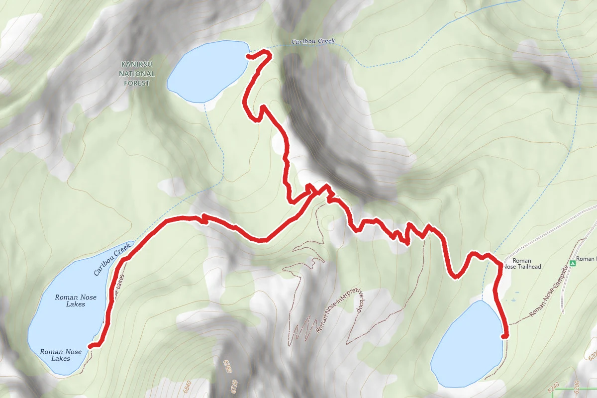 Roman Nose Lakes