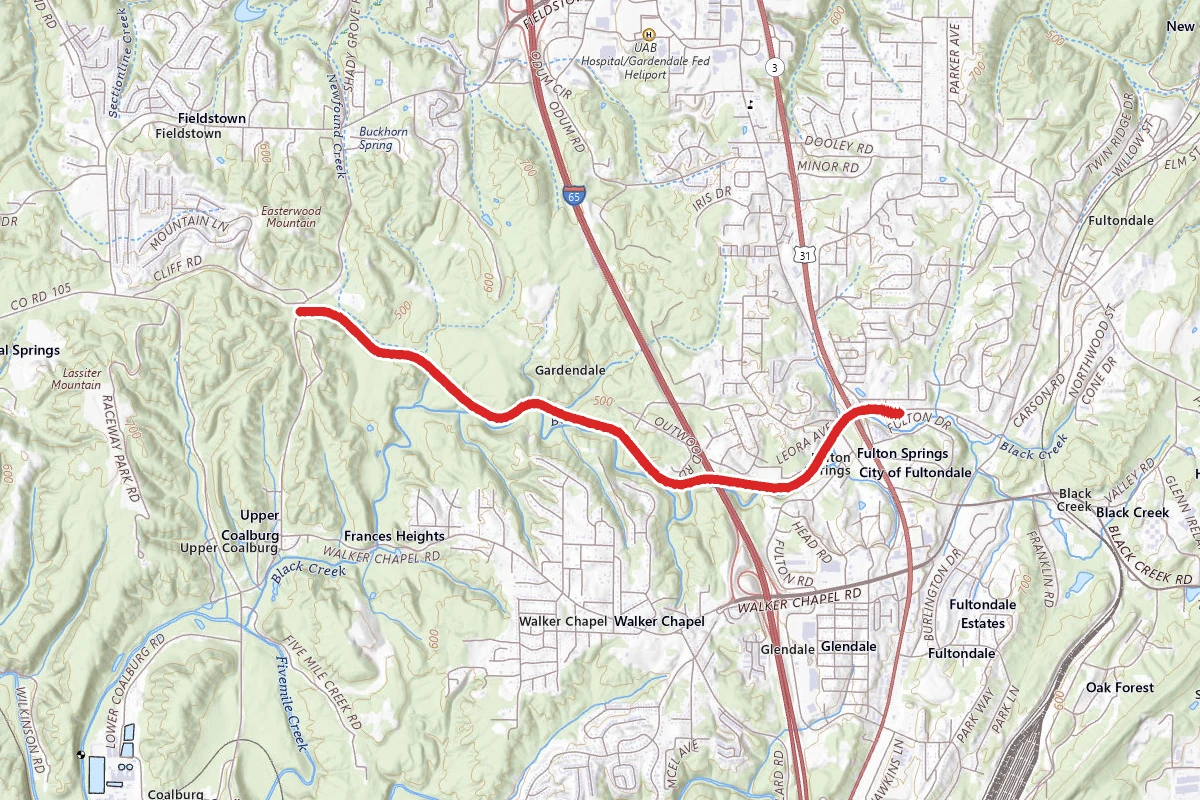 Black Creek Park Rails to Trails