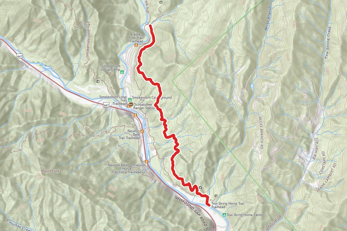 Tow String Horse Trail