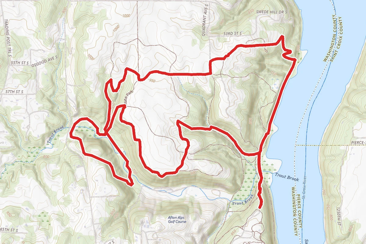 Northern River, Trout Brook and Prairie Loop