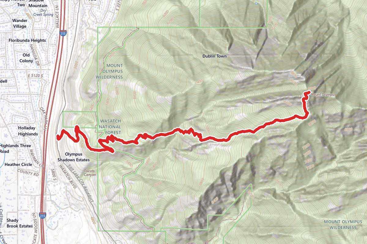 Mount Olympus Trail