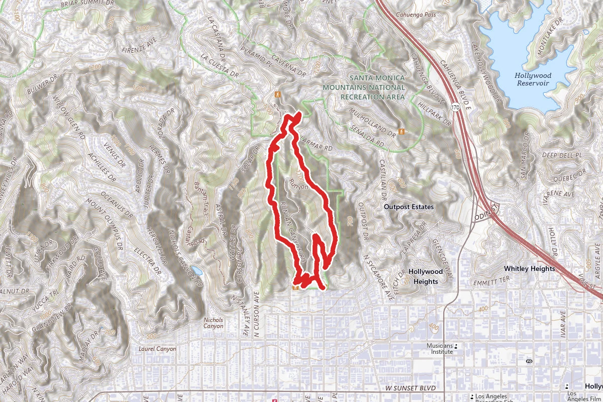 Runyon Canyon Trail