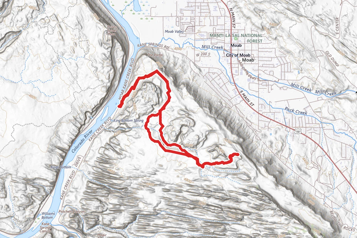 Moab Rim Trail