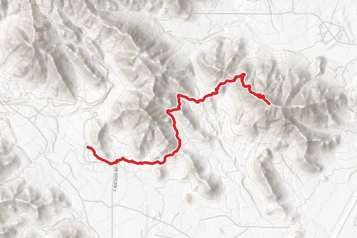 Quartz Mine Trail to Javelina Summit