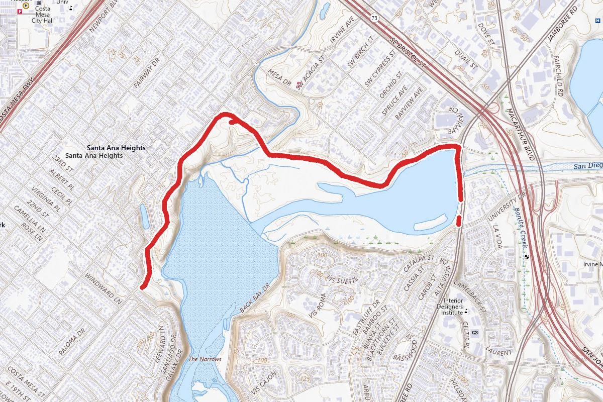 Back Bay Paved Trail