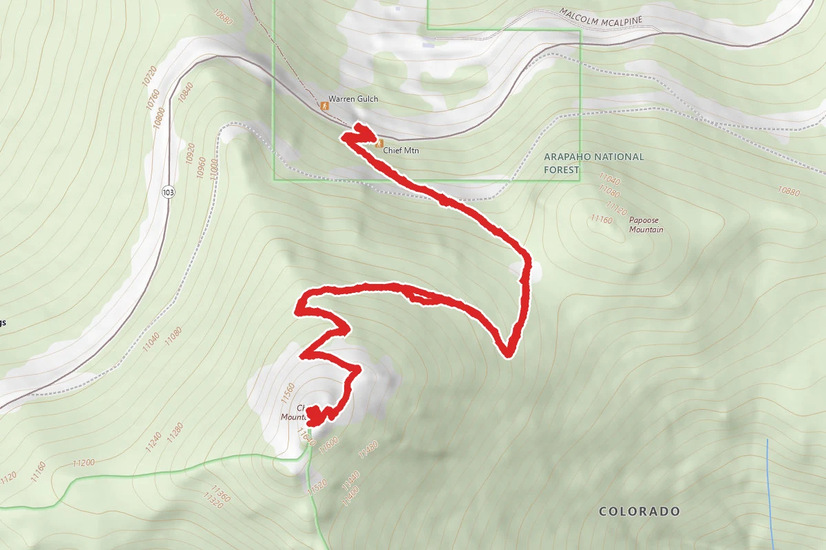 Chief Mountain Trail