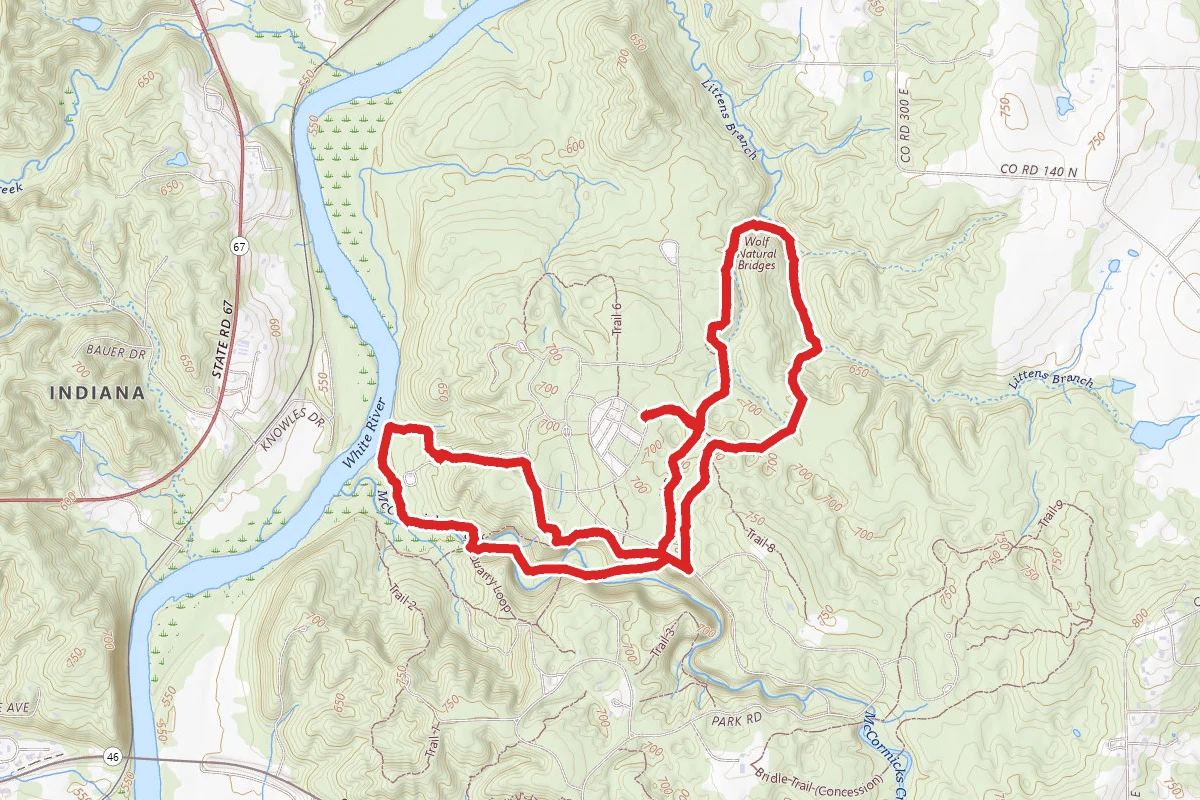 McCormicks Creek Trail