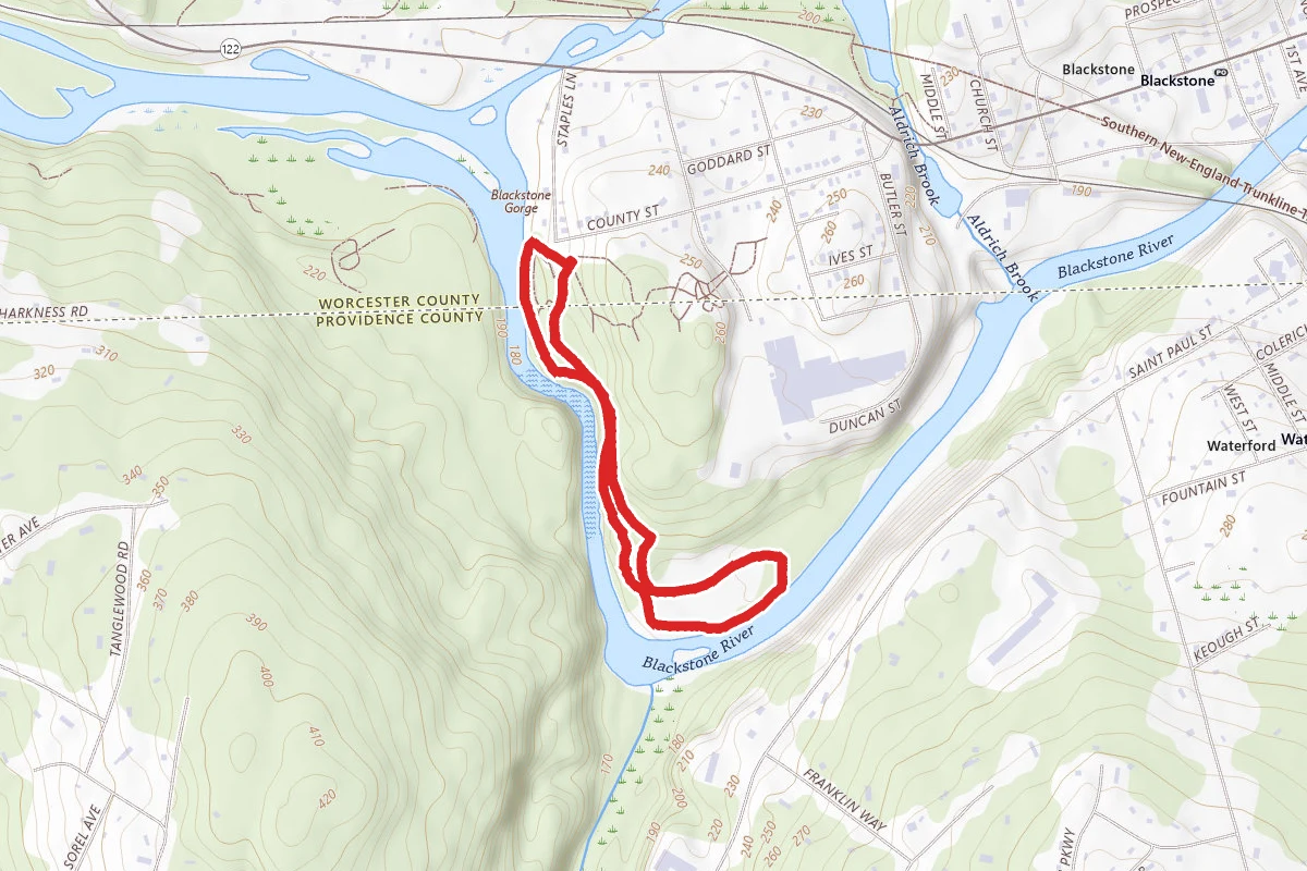 Blackstone Gorge Trail