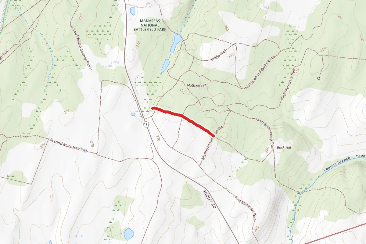Matthews Hill Administrative Trail