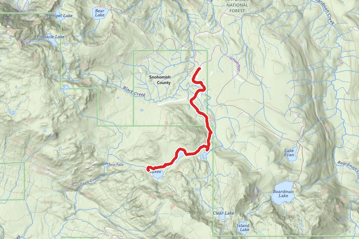 Ashland Lakes Trail