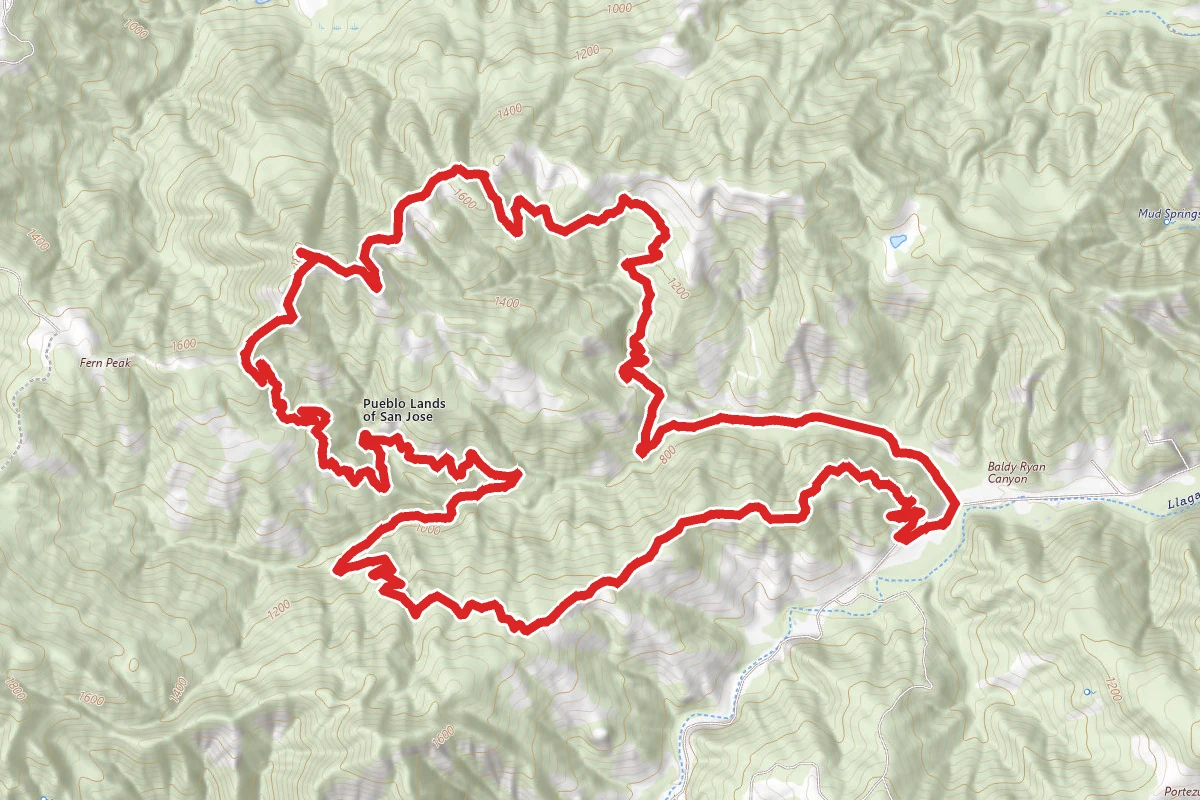 Mayfair Ranch Trail to Serpentine Loop Trail