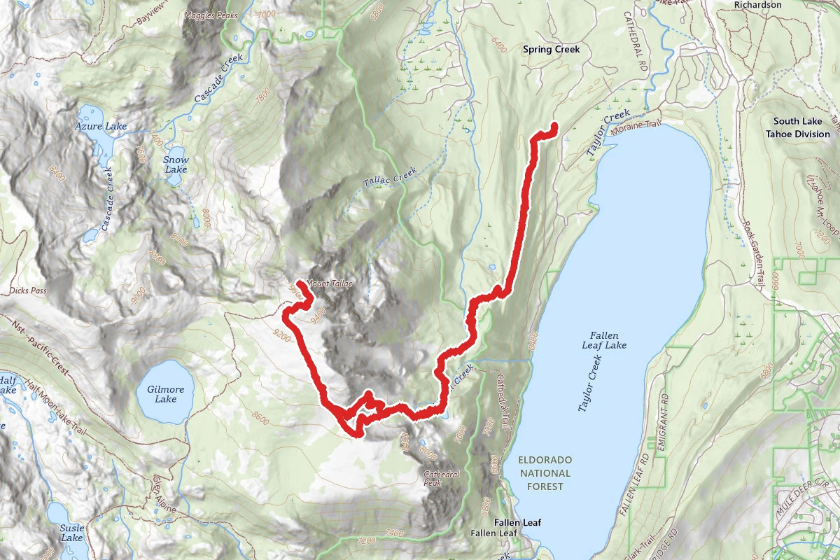 Mount Tallac Trail