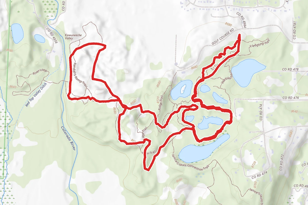 Colorado River and River Run Trail