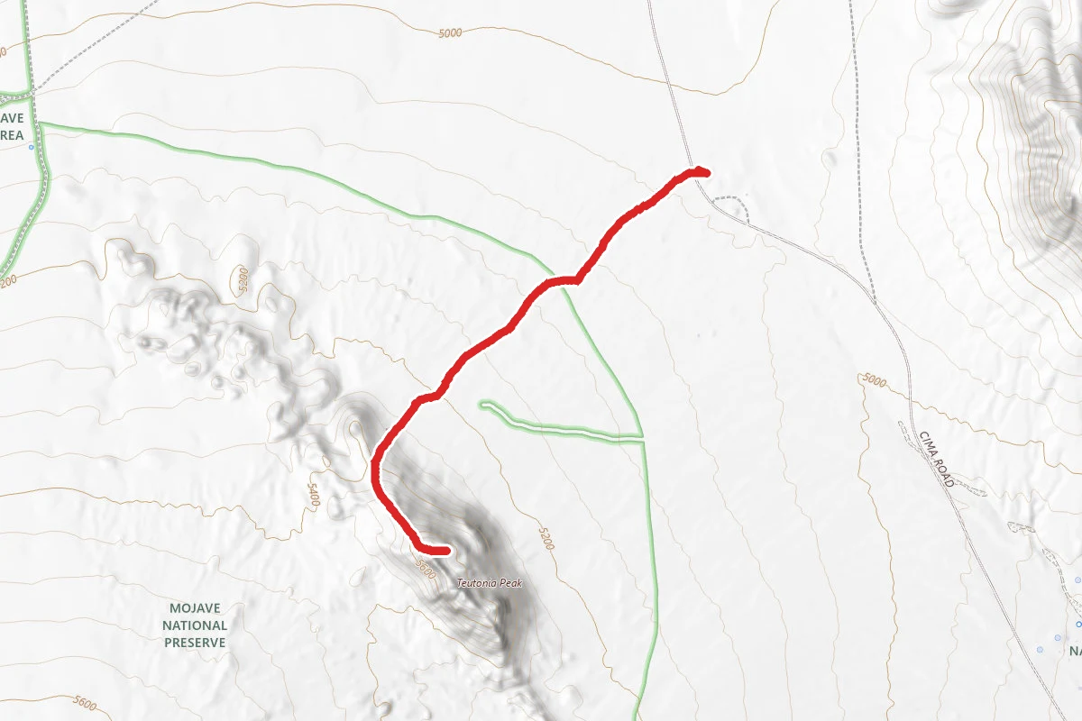 Teutonia Peak Trail
